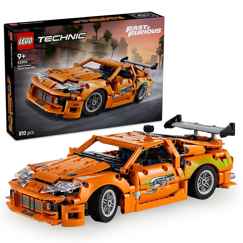 LEGO® Technic Fast and Furious Toyota Supra MK4 Toy Car Model Kit 42204