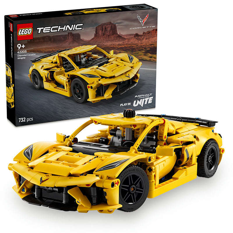 LEGO® Technic Chevrolet Corvette Stingray Car Model Kit Vehicle Toy 42205