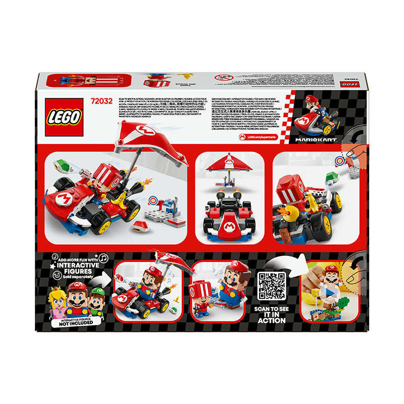 LEGO® Super Mario: Mario Kart  Standard Kart, Car Toy Playset 72032