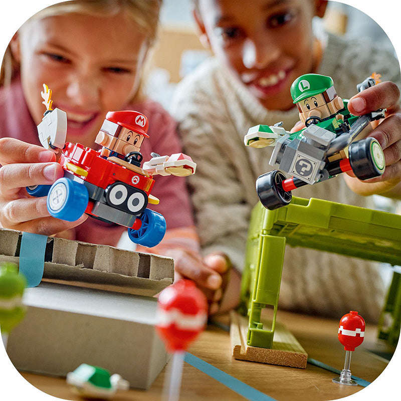 LEGO® Super Mario: Mario Kart  Baby Mario vs. Baby Luigi Toy 72034