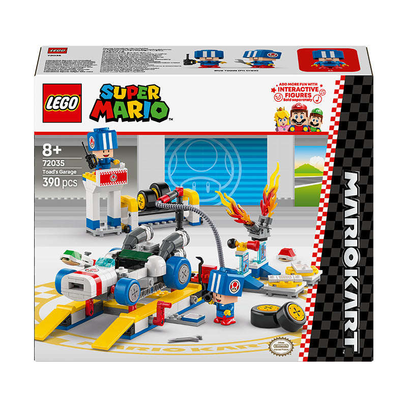 LEGO® Super Mario: Mario Kart  Toads Garage, Nintendo® Character Gift 72035