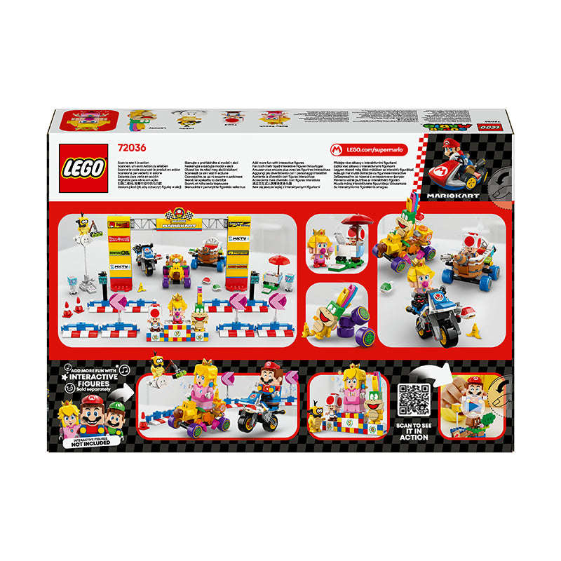 LEGO® Super Mario: Mario Kart  Baby Peach & Grand Prix Set, Racing Toy 72036