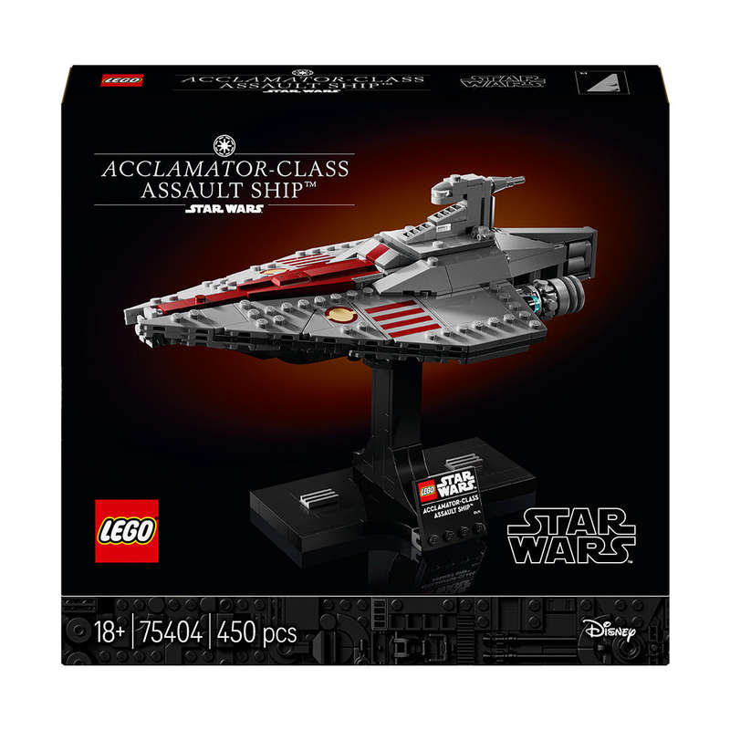 LEGO® Star Wars Acclamator-Class Assault Ship Model Set 75404