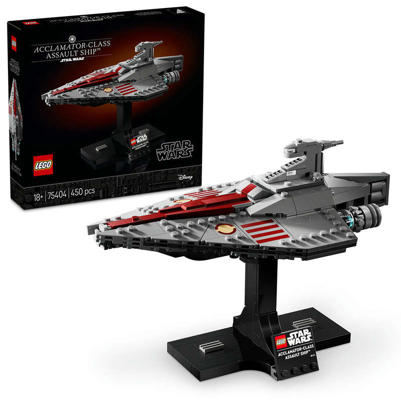 LEGO® Star Wars Acclamator-Class Assault Ship Model Set 75404