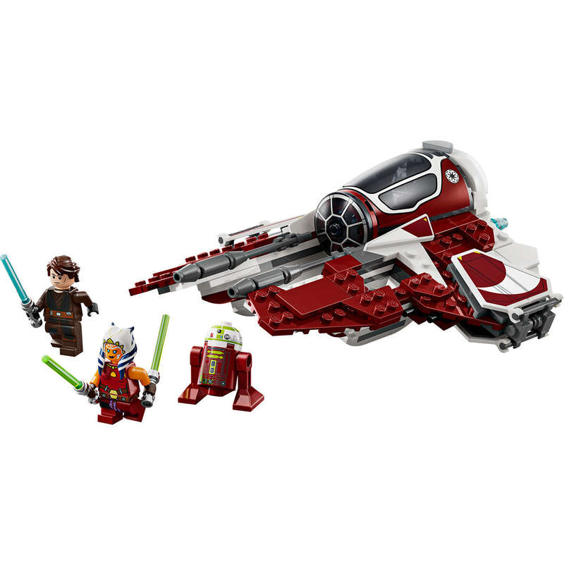 LEGO® Star Wars Ahsokas Jedi Interceptor Starfighter Building Toy 75401