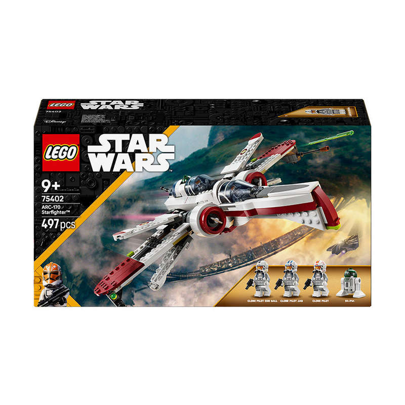 LEGO® Star Wars ARC-170 Starfighter Building Toy Set 75402