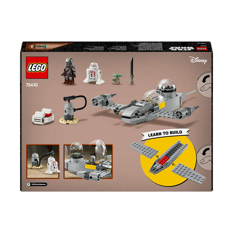 LEGO® Star Wars Mando and Grogus N-1 Starfighter Set 75410