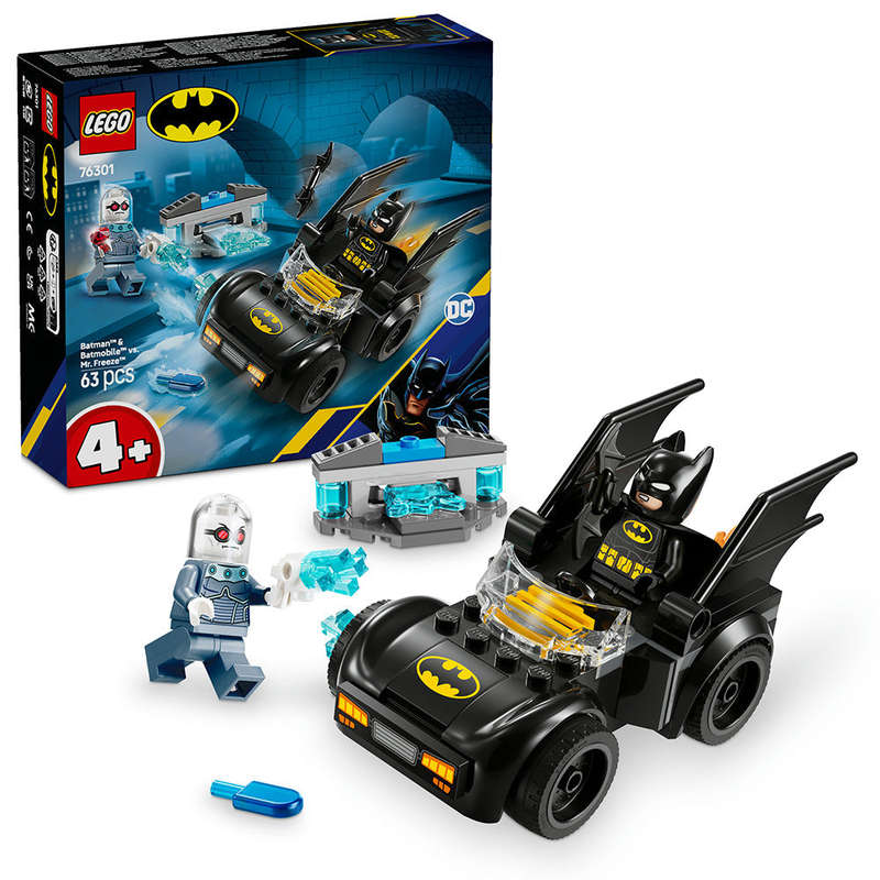 LEGO® DC Batman: Batman & Batmobile vs. Mr. Freeze Toy Set 76301