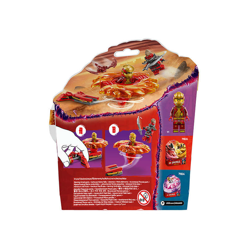 LEGO® NINJAGO® Kais Dragon Spinjitzu Spinner Toy Set 71823