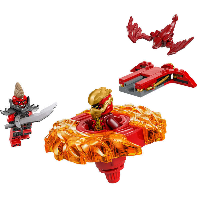 LEGO® NINJAGO® Kais Dragon Spinjitzu Spinner Toy Set 71823