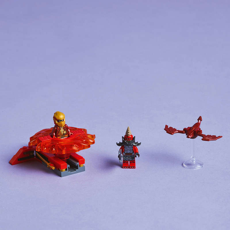 LEGO® NINJAGO® Kais Dragon Spinjitzu Spinner Toy Set 71823