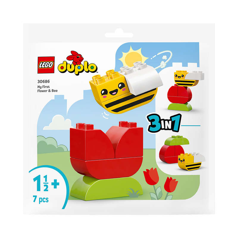 LEGO® DUPLO® My First Flower & Bee Recruitment Bag 30686