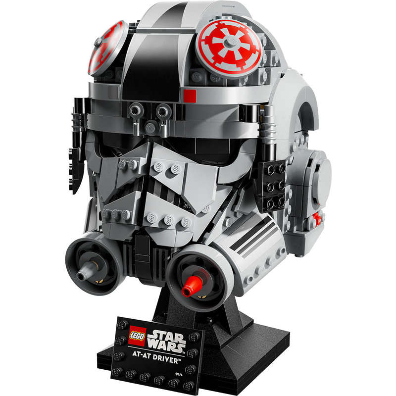 LEGO® Star Wars AT-AT Driver Helmet, Buildable Model Kit 75429