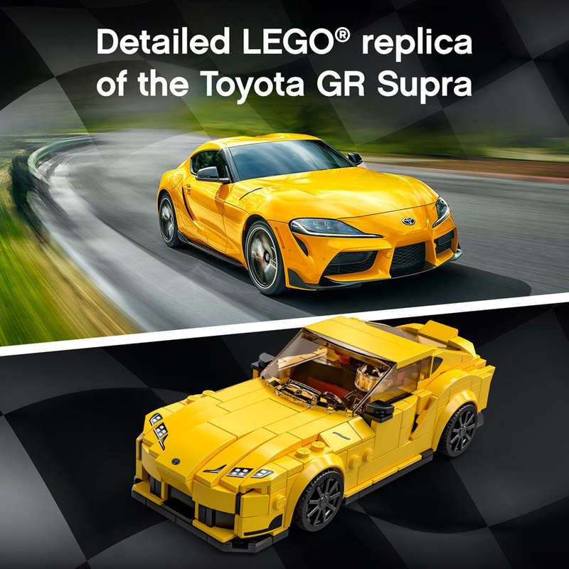 LEGO® Speed Champions Toyota GR Supra Building Kit 76901