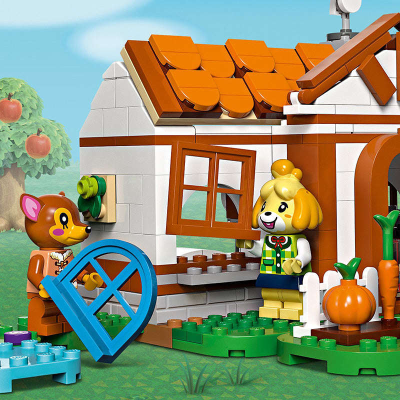 LEGO® Animal Crossing Isabelles House Visit Toy Set 77049
