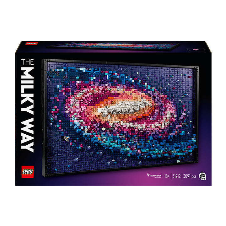 LEGO® Art The Milky Way Galaxy Wall Art Set 31212