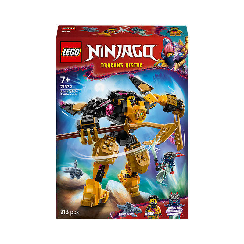 LEGO® NINJAGO® Arins Spinjitzu Battle Mech Toy Set 71839