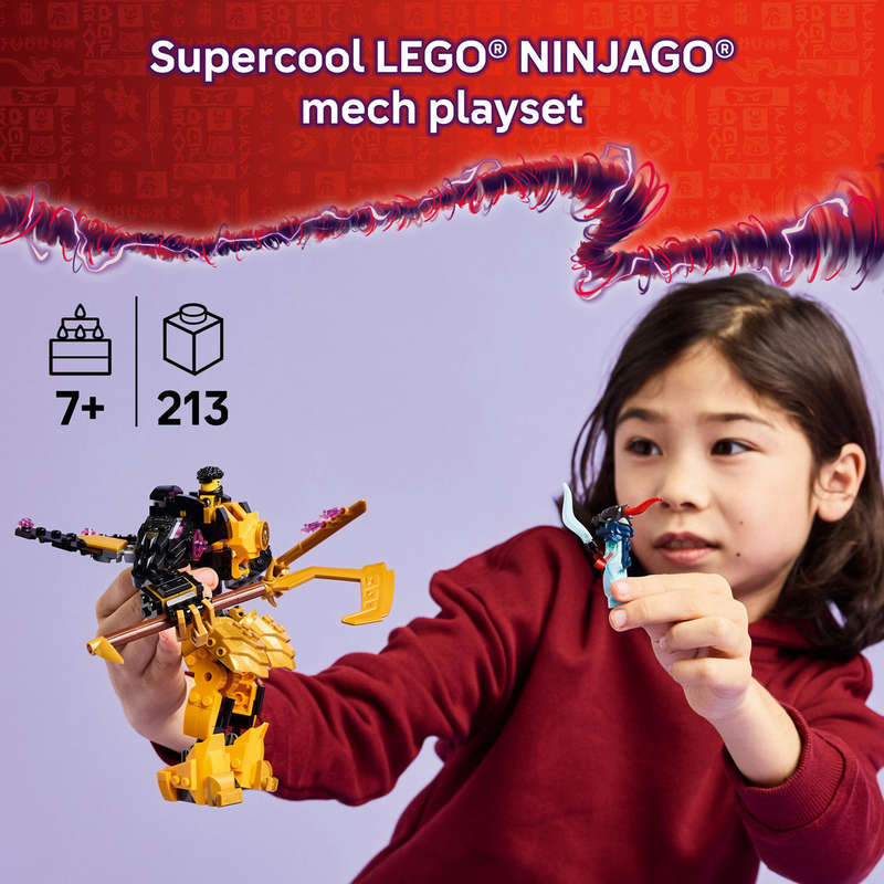 LEGO® NINJAGO® Arins Spinjitzu Battle Mech Toy Set 71839