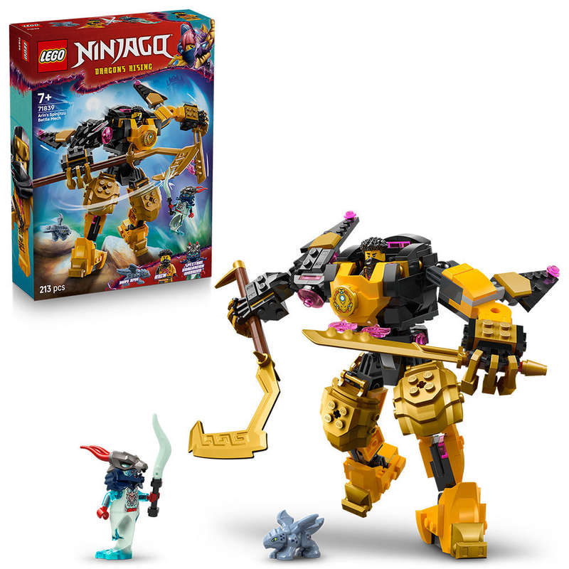 LEGO® NINJAGO® Arins Spinjitzu Battle Mech Toy Set 71839