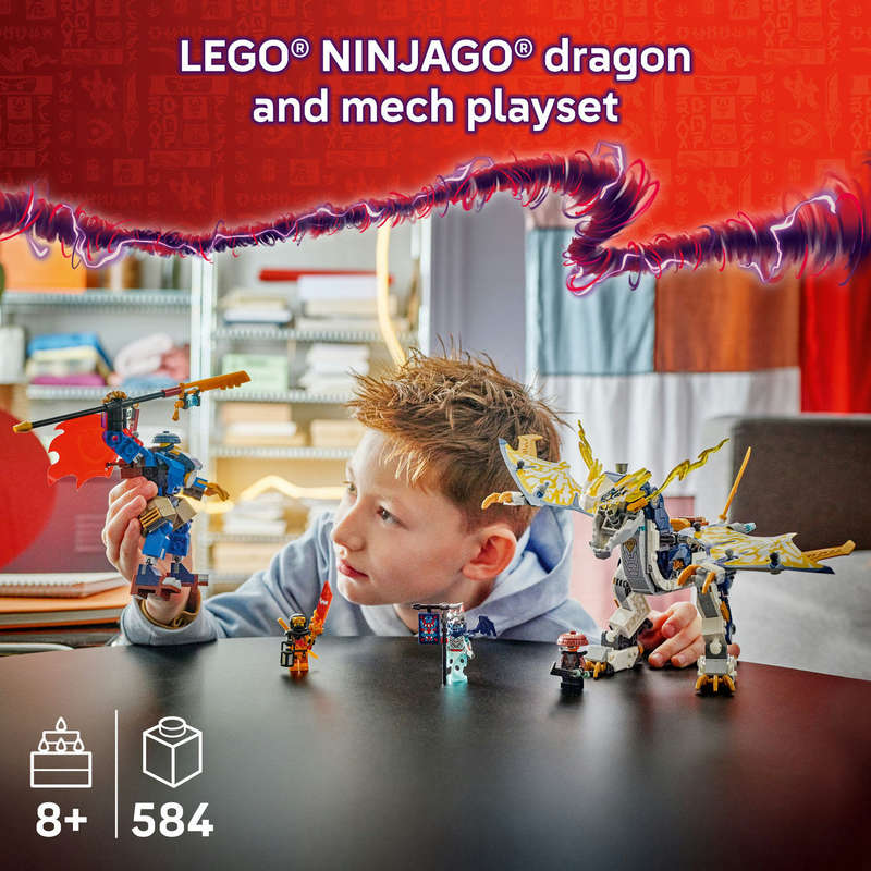 LEGO® NINJAGO® Rogues Mech Dragon Rider Ninja Toy 71843