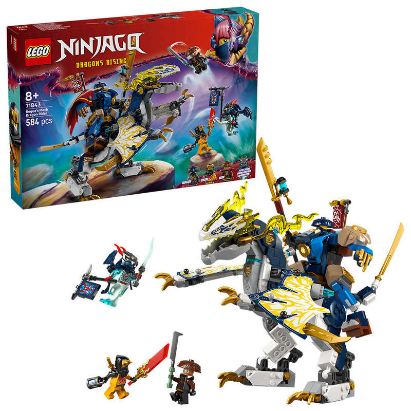 LEGO® NINJAGO® Rogues Mech Dragon Rider Ninja Toy 71843