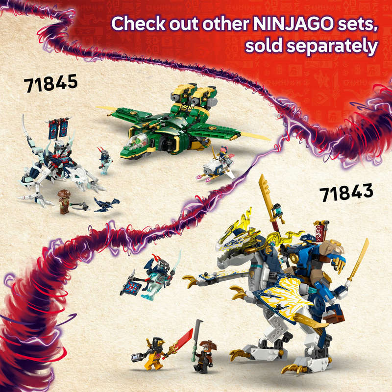 LEGO® NINJAGO® Ninja Combat Vehicle 3-in-1 Toy Building Set 71844