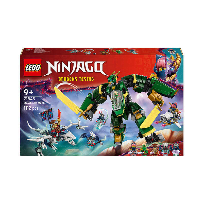 LEGO® NINJAGO® Lloyds Jet Mech Ninja Toy Building Kit 71845