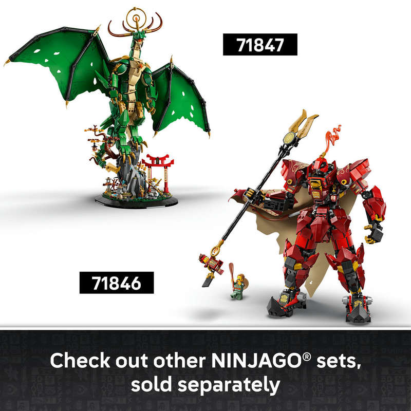 LEGO® NINJAGO® The Fire Knight Mech Building Kit 71846