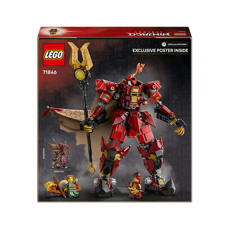 LEGO® NINJAGO® The Fire Knight Mech Building Kit 71846