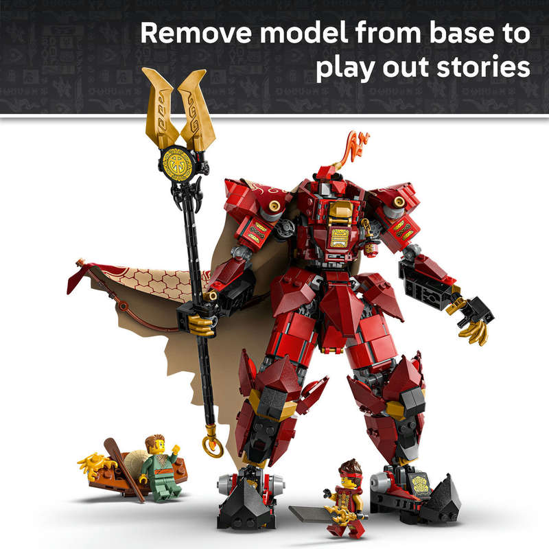 LEGO® NINJAGO® The Fire Knight Mech Building Kit 71846