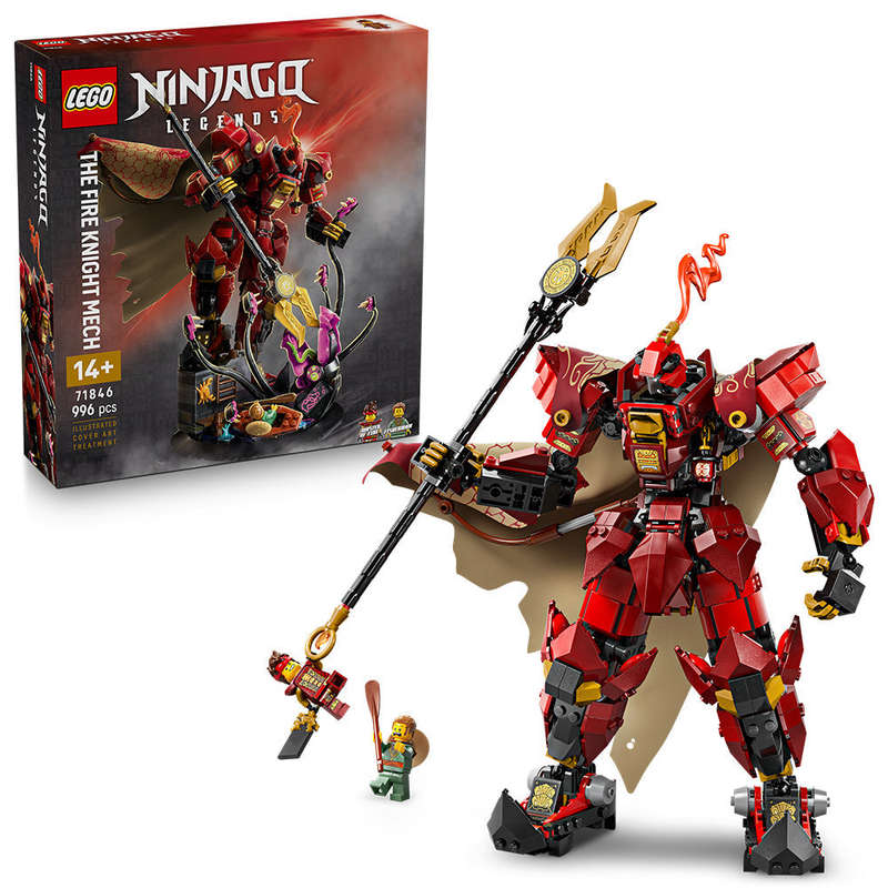 LEGO® NINJAGO® The Fire Knight Mech Building Kit 71846