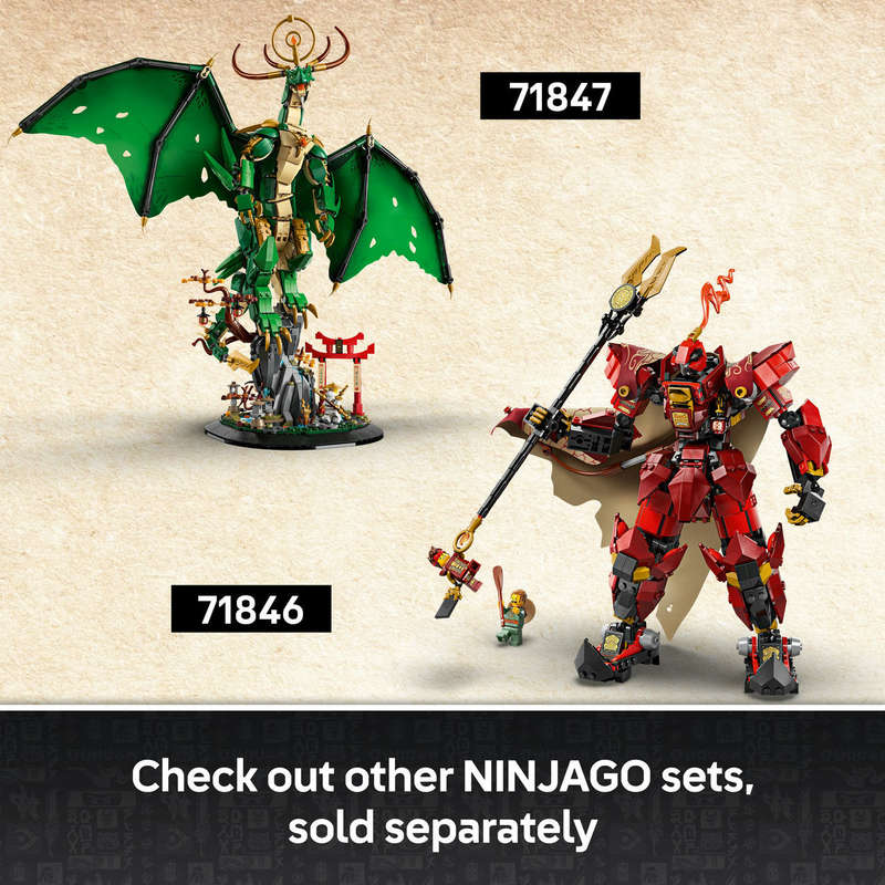 LEGO® NINJAGO® The Guardian Dragon Display Building Kit 71847