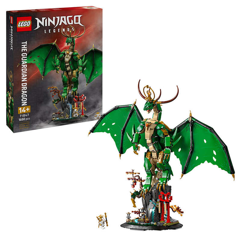 LEGO® NINJAGO® The Guardian Dragon Display Building Kit 71847