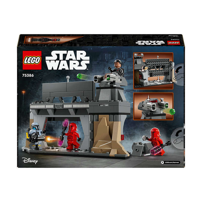 LEGO® Star Wars Paz Vizsla and Moff Gideon Battle 75386