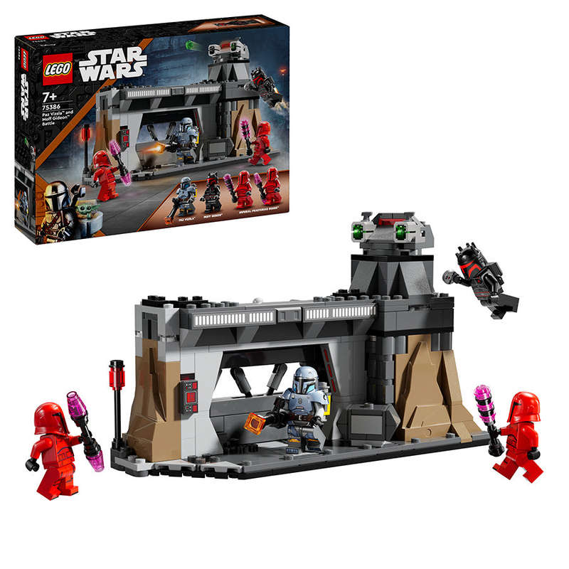 LEGO® Star Wars Paz Vizsla and Moff Gideon Battle 75386