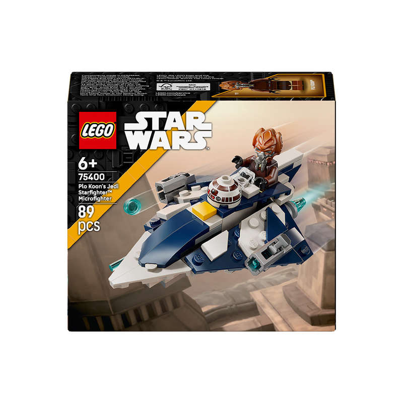 LEGO® Star Wars Plo Koons Jedi Starfighter Microfighter Building Toy 75400