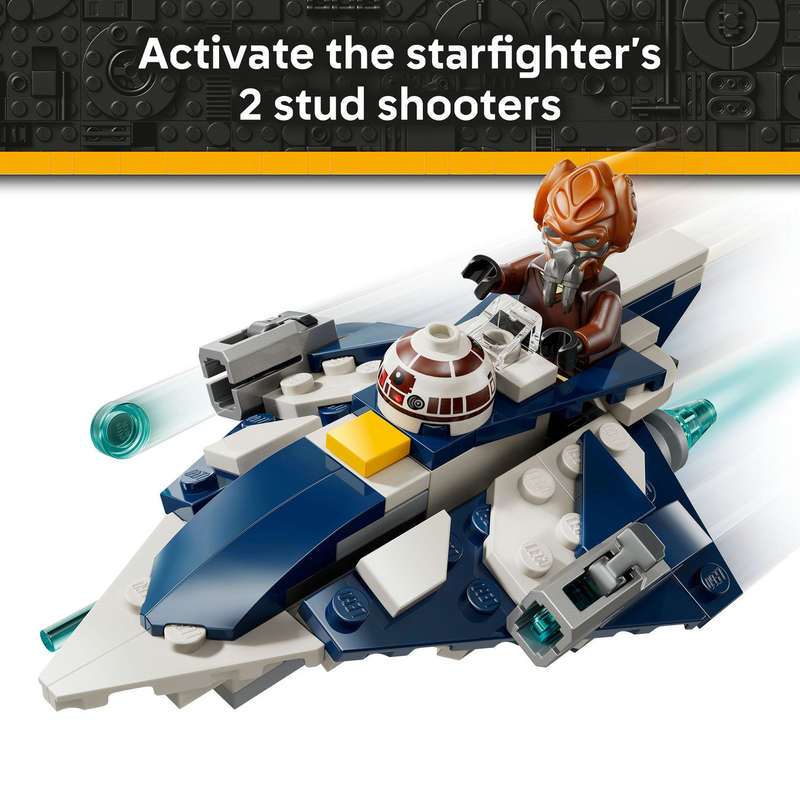 LEGO® Star Wars Plo Koons Jedi Starfighter Microfighter Building Toy 75400