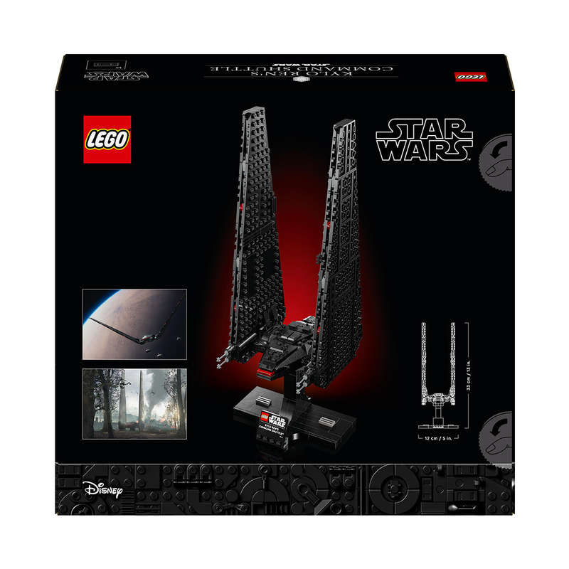 LEGO® Star Wars Kylo Rens Command Shuttle, Buildable Starship Model Kit 75406
