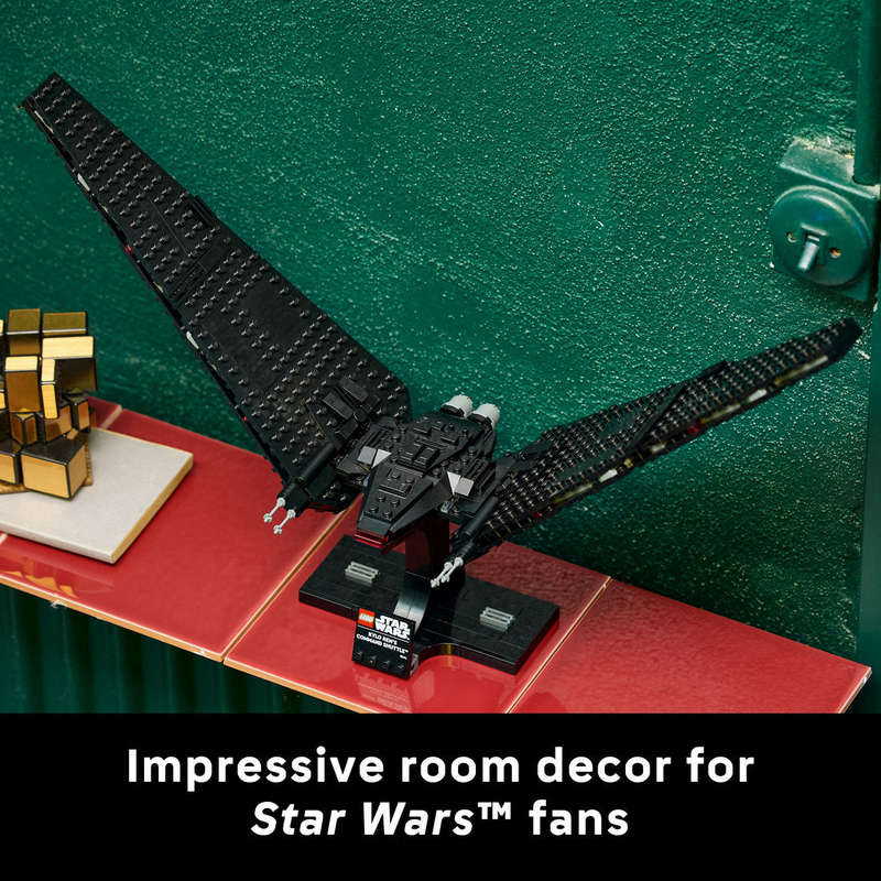 LEGO® Star Wars Kylo Rens Command Shuttle, Buildable Starship Model Kit 75406