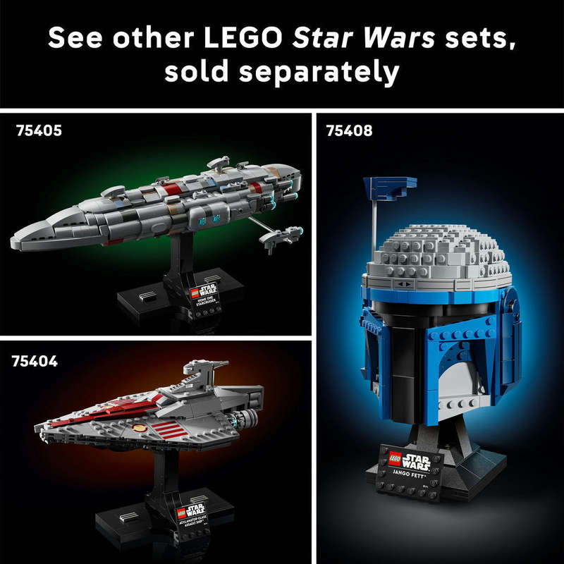 LEGO® Star Wars Brick-Built Star Wars Logo Sign 75407