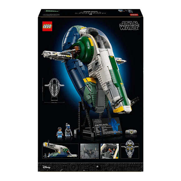 LEGO® Star Wars Jango Fetts Firespray-Class Starship Display Set 75409