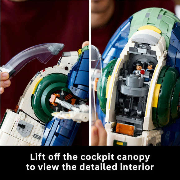 LEGO® Star Wars Jango Fetts Firespray-Class Starship Display Set 75409