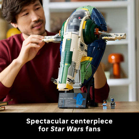 LEGO® Star Wars Jango Fetts Firespray-Class Starship Display Set 75409