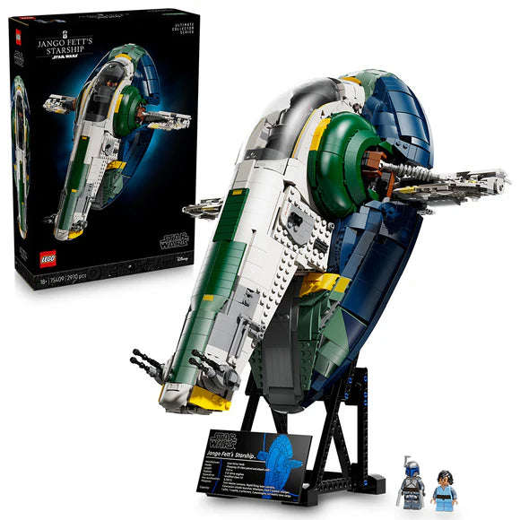 LEGO® Star Wars Jango Fetts Firespray-Class Starship Display Set 75409
