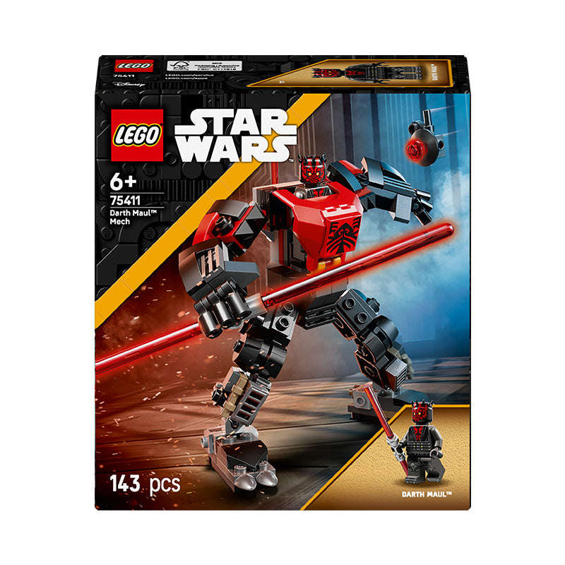 LEGO® Star Wars: The Clone Wars Darth Maul Mech Building Toy for Kids 75411