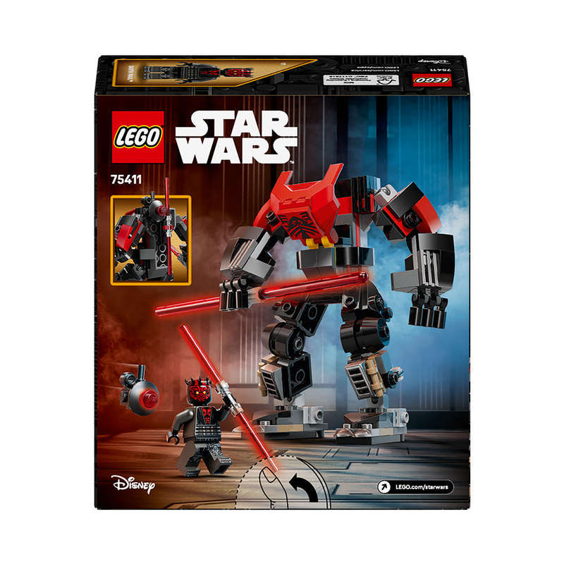 LEGO® Star Wars: The Clone Wars Darth Maul Mech Building Toy for Kids 75411