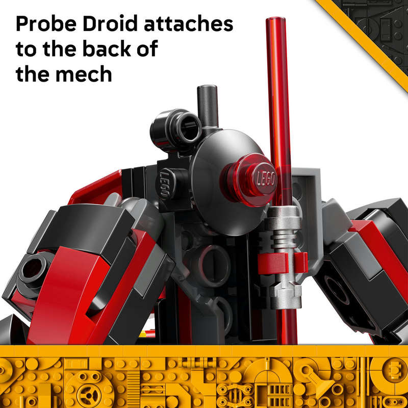 LEGO® Star Wars: The Clone Wars Darth Maul Mech Building Toy for Kids 75411