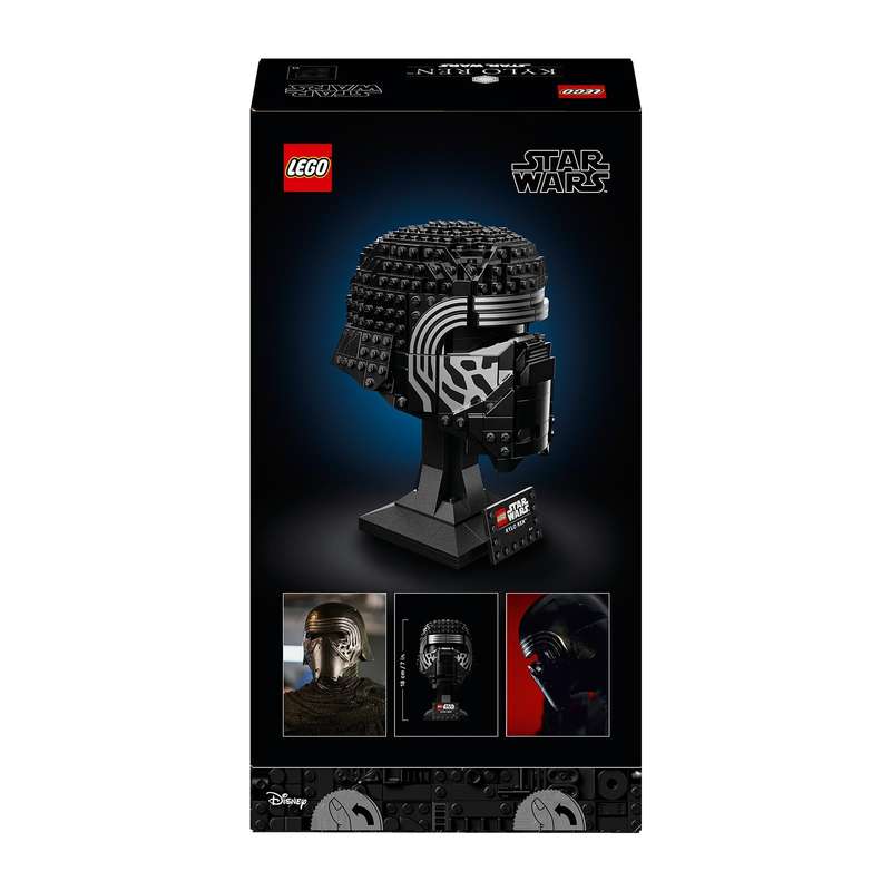 LEGO® Star Wars Kylo Ren Helmet, Buildable Model Kit for Adults 75415