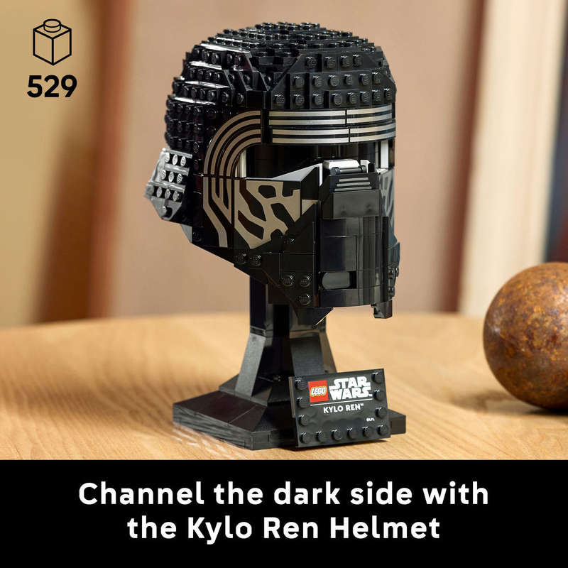 LEGO® Star Wars Kylo Ren Helmet, Buildable Model Kit for Adults 75415