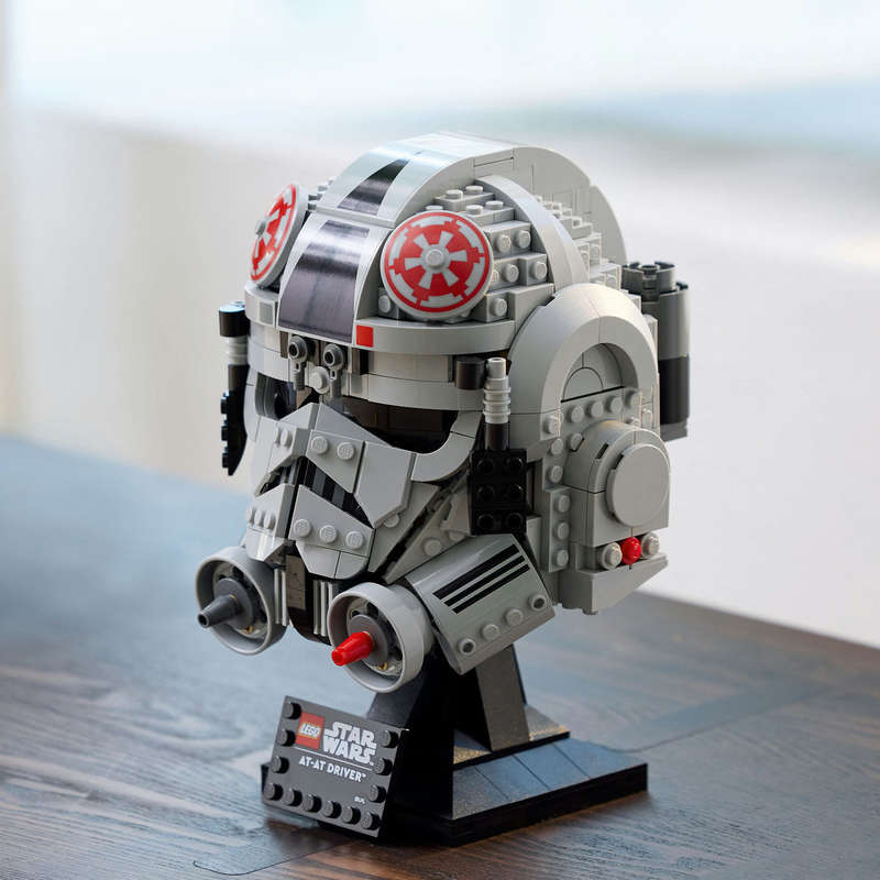 LEGO® Star Wars AT-AT Driver Helmet, Buildable Model Kit 75429